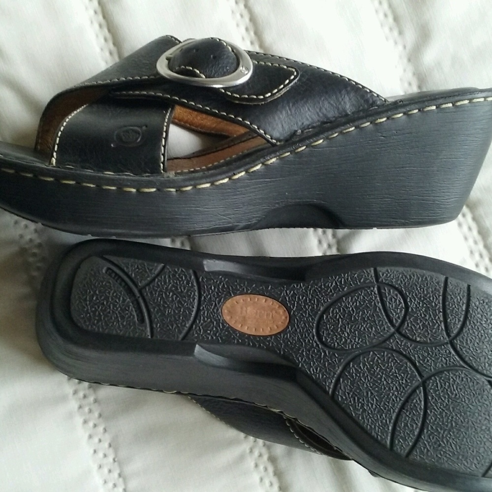 Black  Born sandals size 9